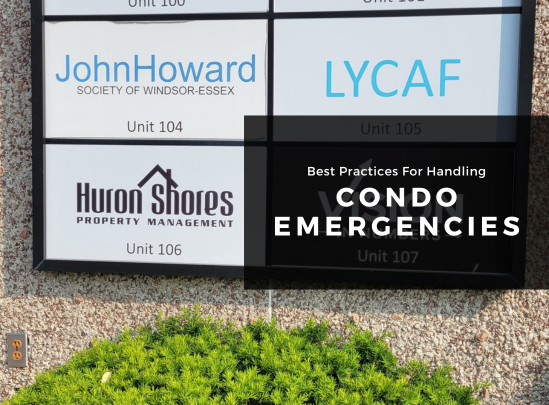 Best Practices for Handling Condo Emergencies